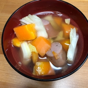 白菜大量消費　白菜ポトフ